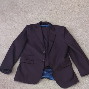 Isaac Mizrahi Kids Dark Purple Suit Set